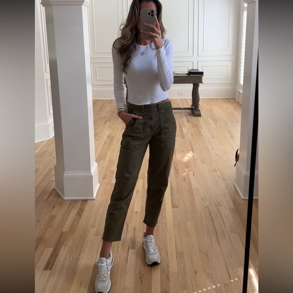 Pamela High Rise Straight Trouser PISTOLA